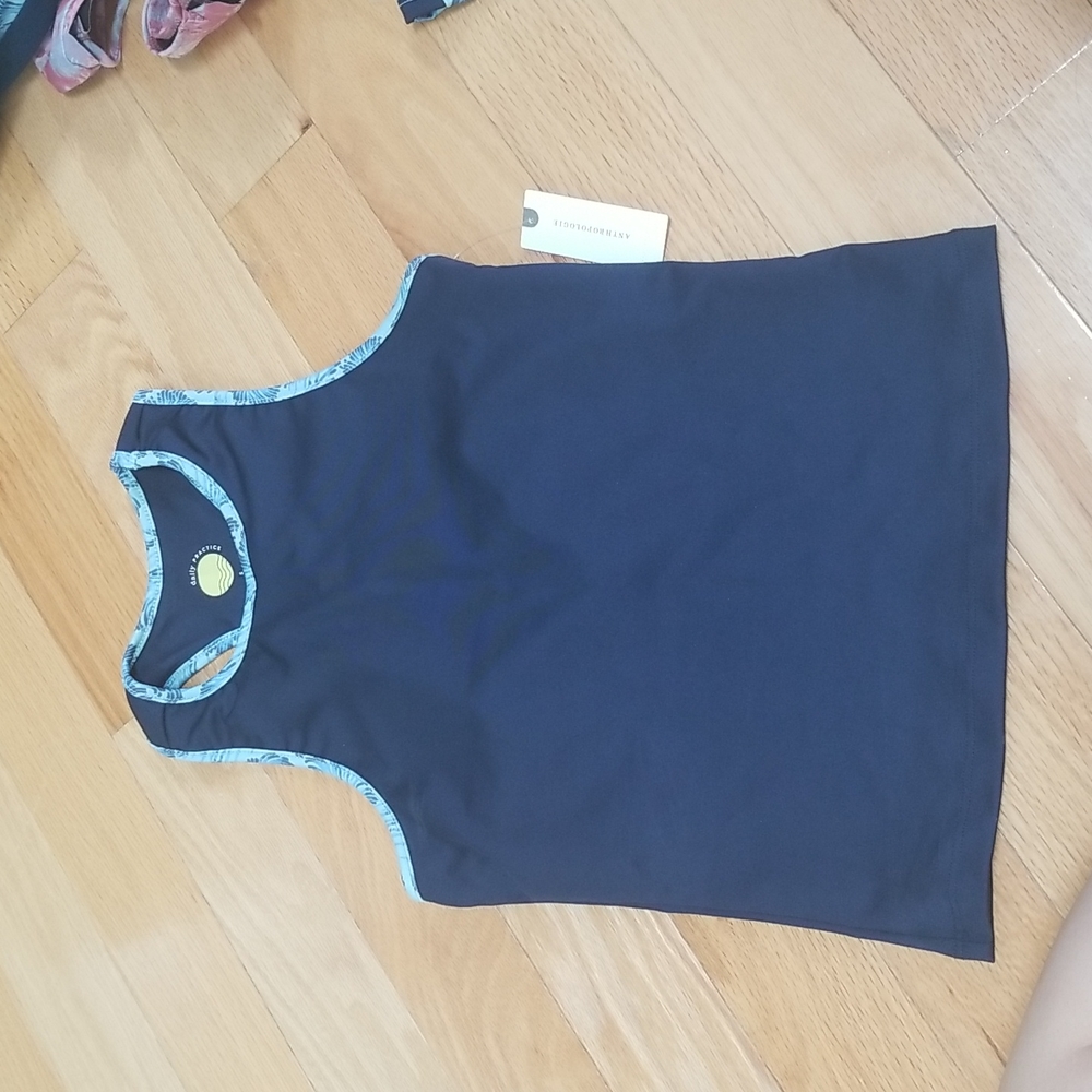 Anthropologie athletic tank top